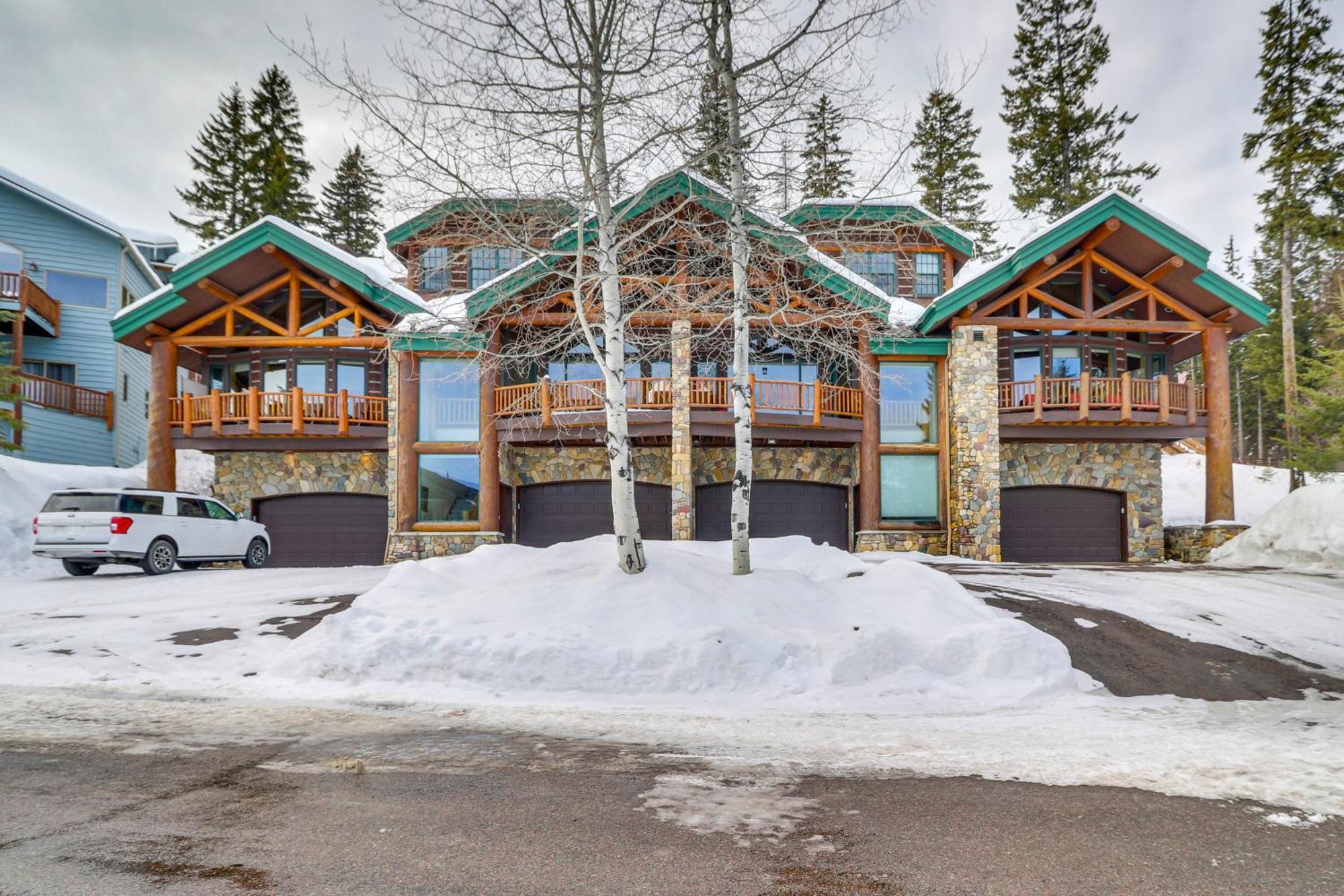 Spacious Whitefish Home With Sauna And Ski Resort View מראה חיצוני תמונה